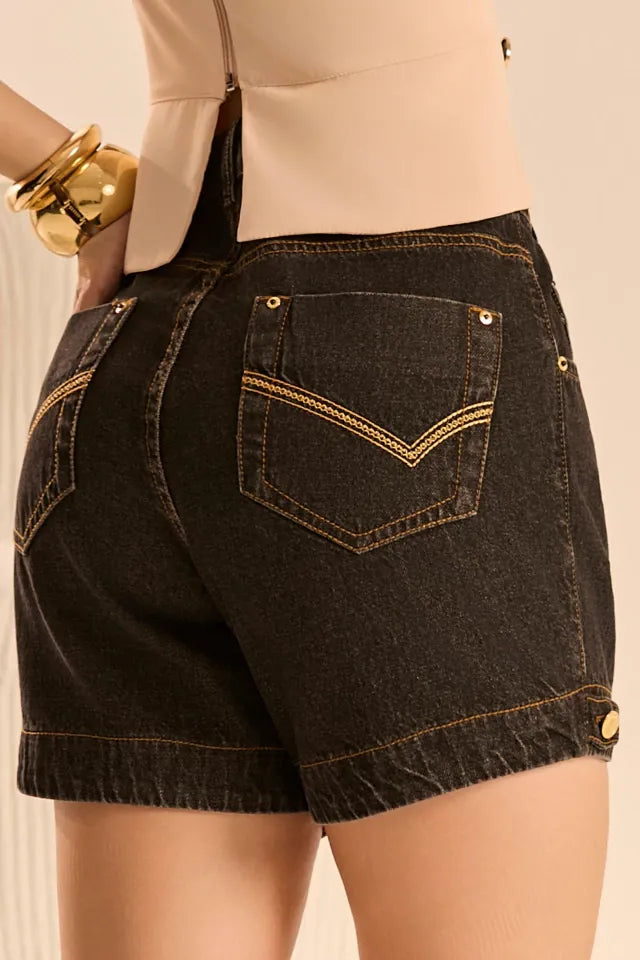 Short Jeans Escuro