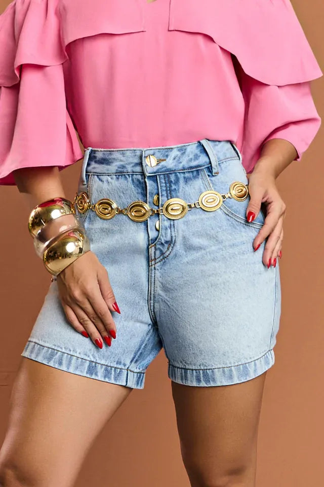 Bermuda em Jeans