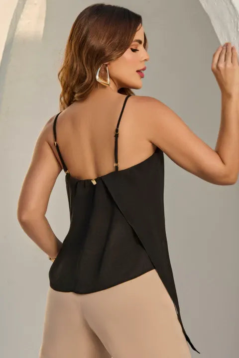 Blusa com sobreposição