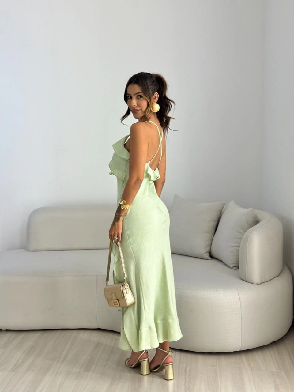 Vestido Longuete Maria Fernanda